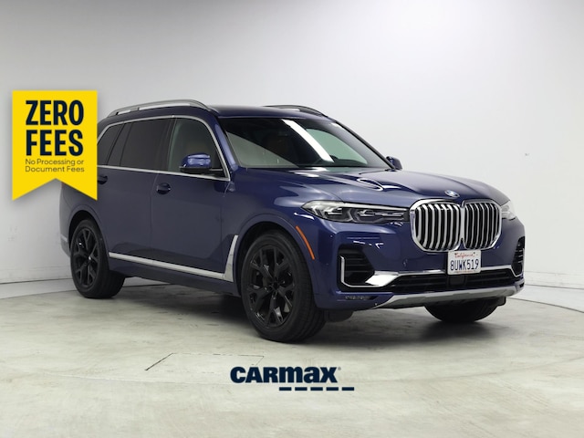 Blue 2021 BMW X7 xDrive40i AWD SUV / Crossover All-Wheel Drive Automatic