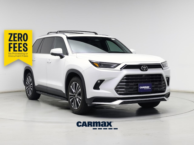White 2024 Toyota Grand Highlander Hybrid MAX Platinum AWD SUV / Crossover All-Wheel Drive Automatic