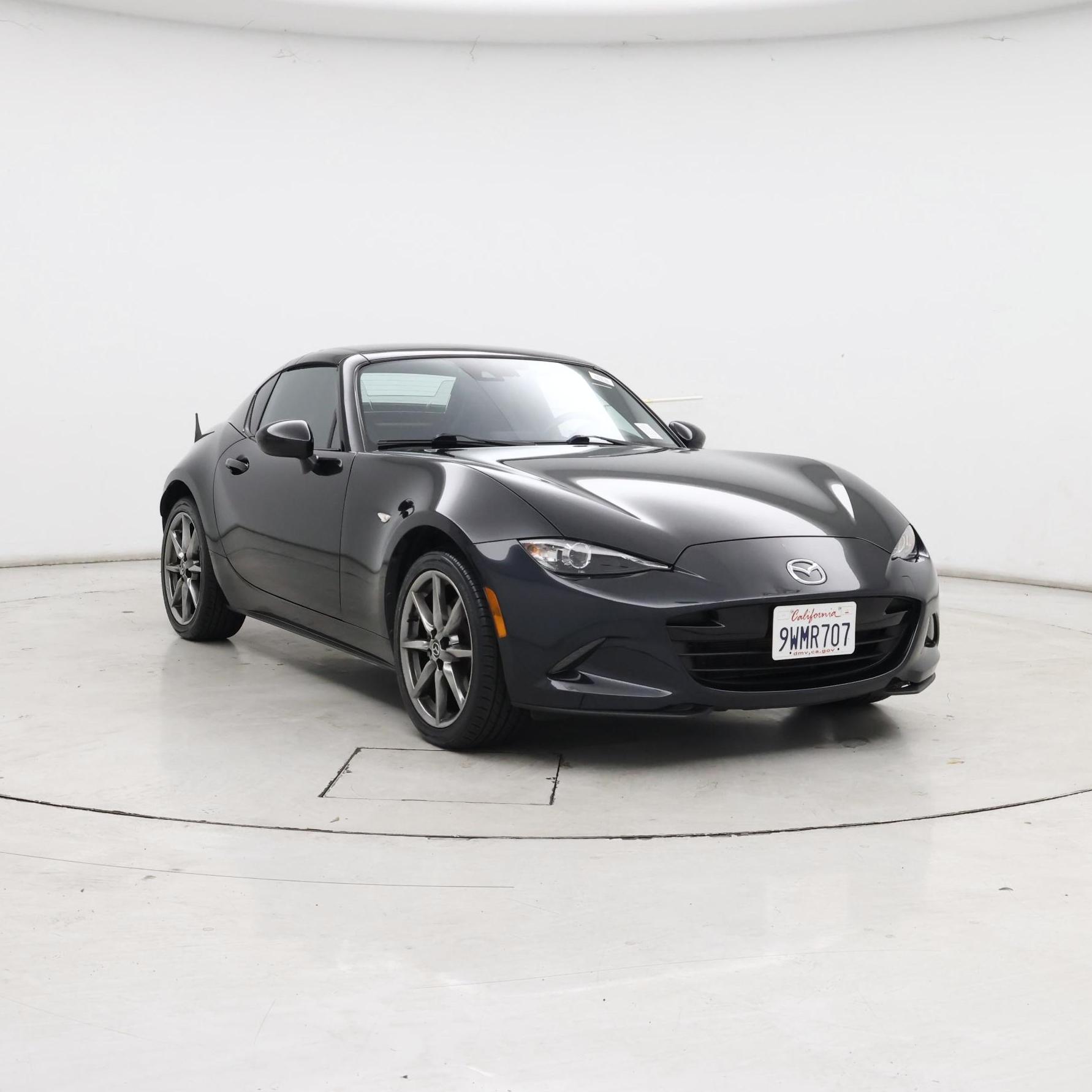 Black 2021 Mazda MX-5 Miata Convertible Rear-Wheel Drive Automatic