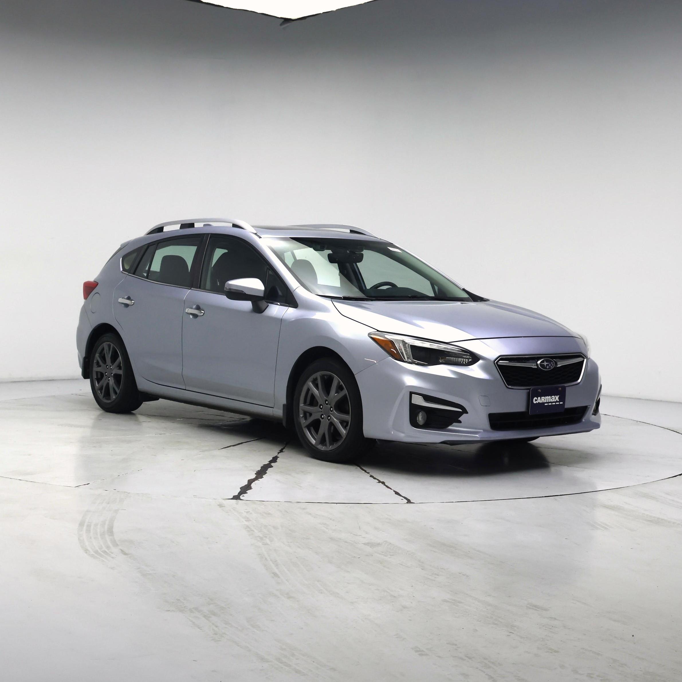 Silver 2017 Subaru Impreza Hatchback All-Wheel Drive Automatic