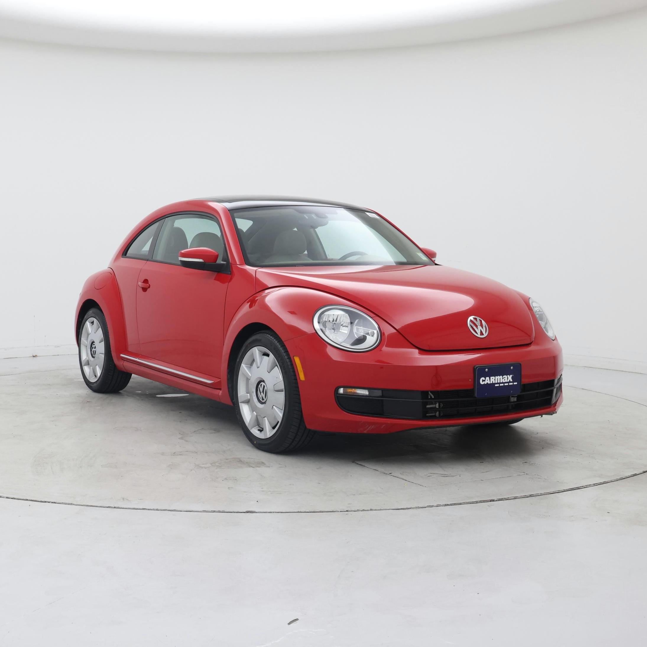Red 2016 Volkswagen Beetle Hatchback Front-Wheel Drive Automatic