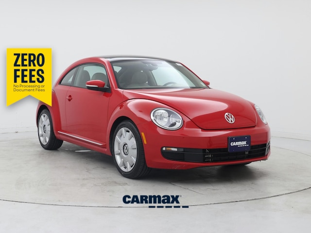 Red 2016 Volkswagen Beetle Hatchback Front-Wheel Drive Automatic