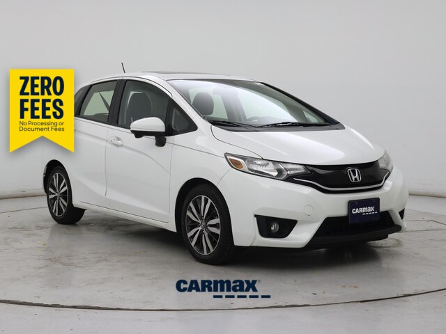 White 2016 Honda Fit Hatchback Front-Wheel Drive Automatic