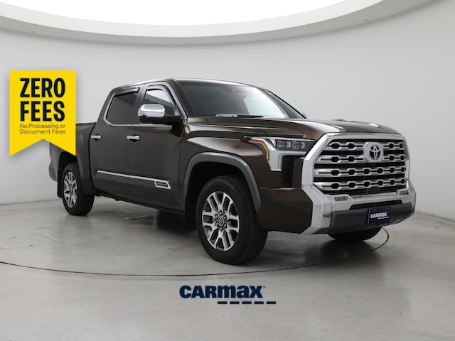 Brown 2024 Toyota Tundra Hybrid Pickup Truck Four-Wheel Drive Automatic