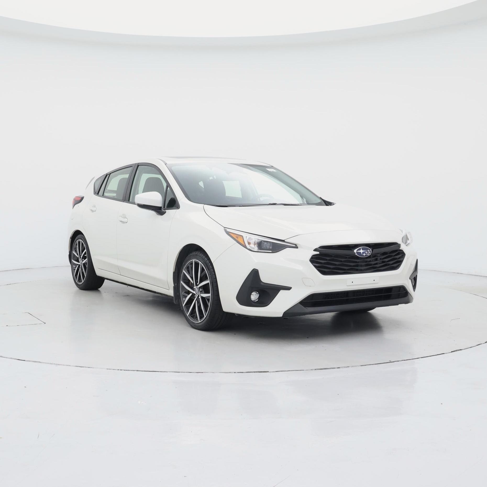 White 2024 Subaru Impreza Sport AWD Wagon All-Wheel Drive Automatic