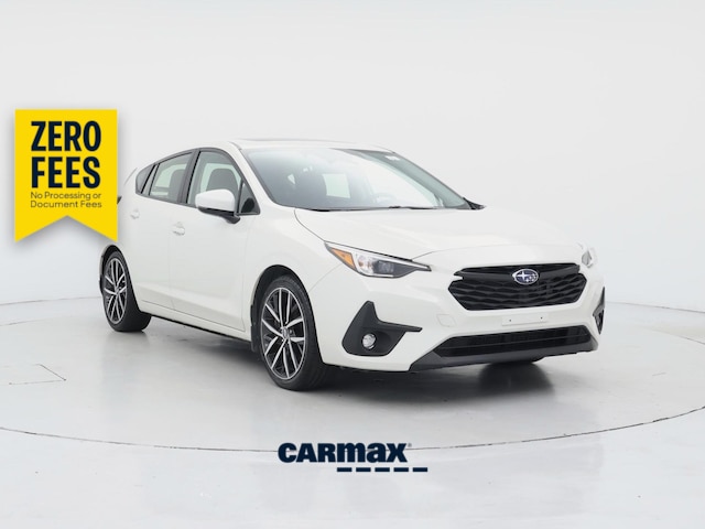 White 2024 Subaru Impreza Sport AWD Wagon All-Wheel Drive Automatic