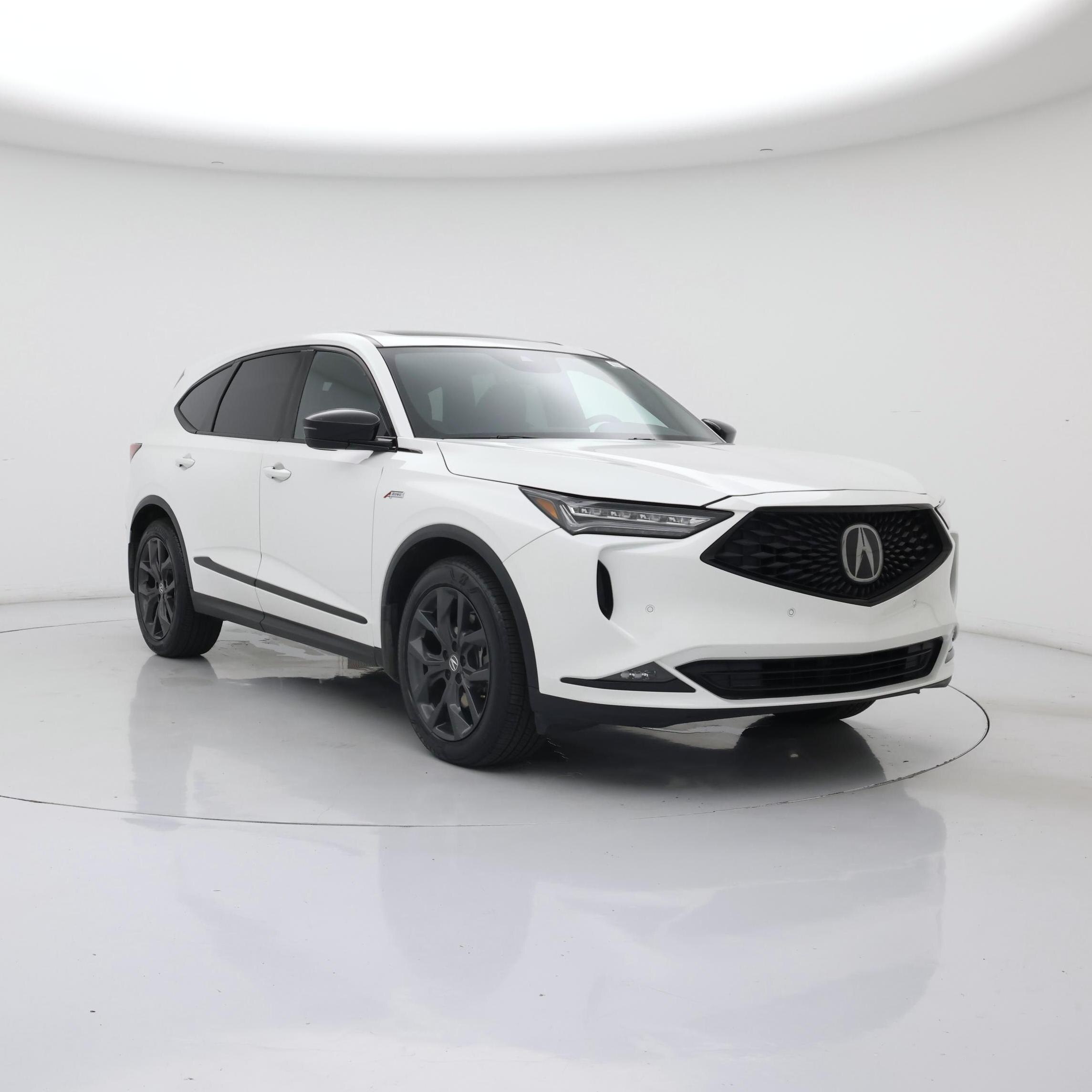 White 2022 Acura MDX SH-AWD with A-SPEC Package SUV / Crossover All-Wheel Drive Automatic