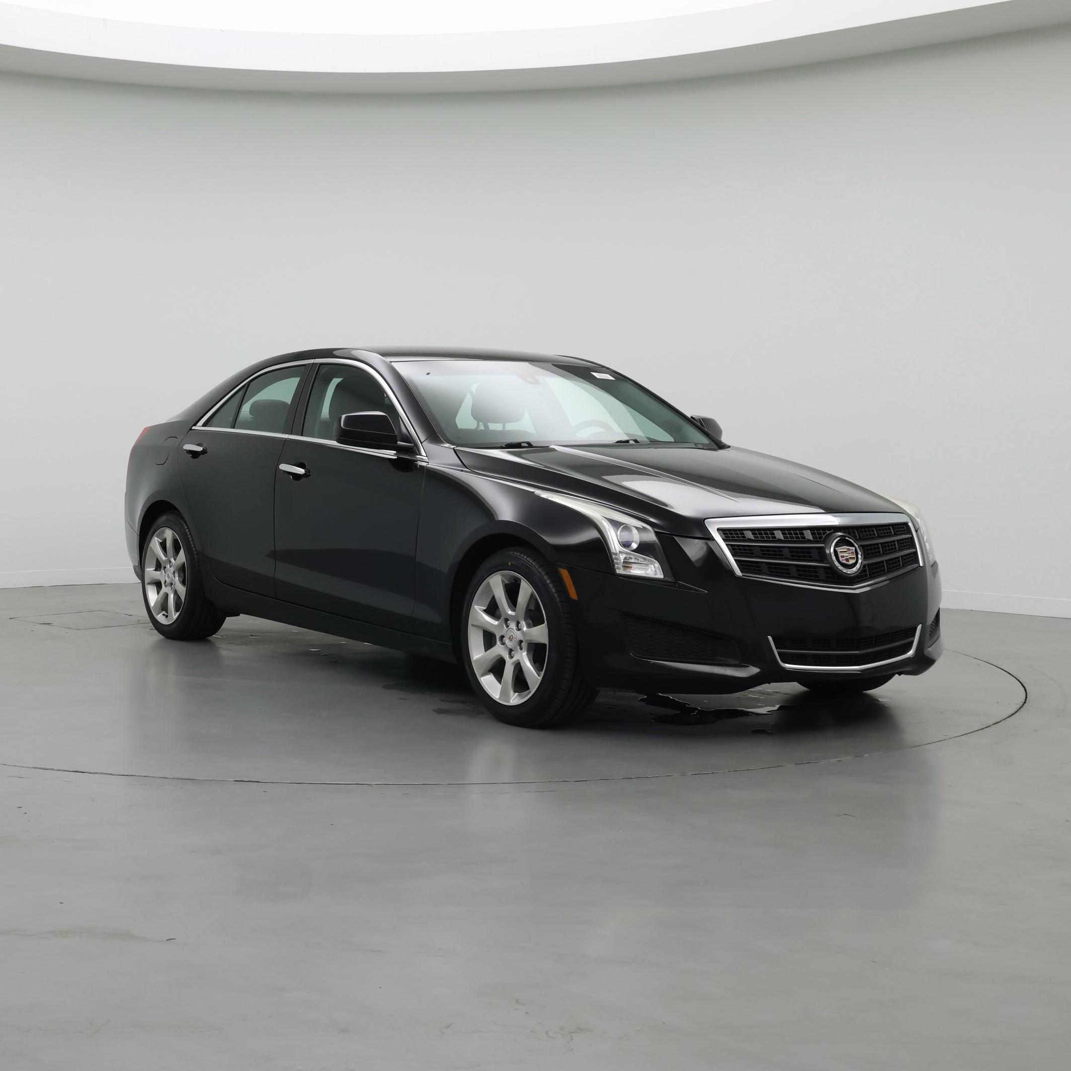 Black 2014 Cadillac ATS 2.5L RWD Sedan Rear-Wheel Drive Automatic