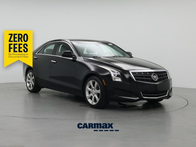 Black 2014 Cadillac ATS 2.5L RWD Sedan Rear-Wheel Drive Automatic