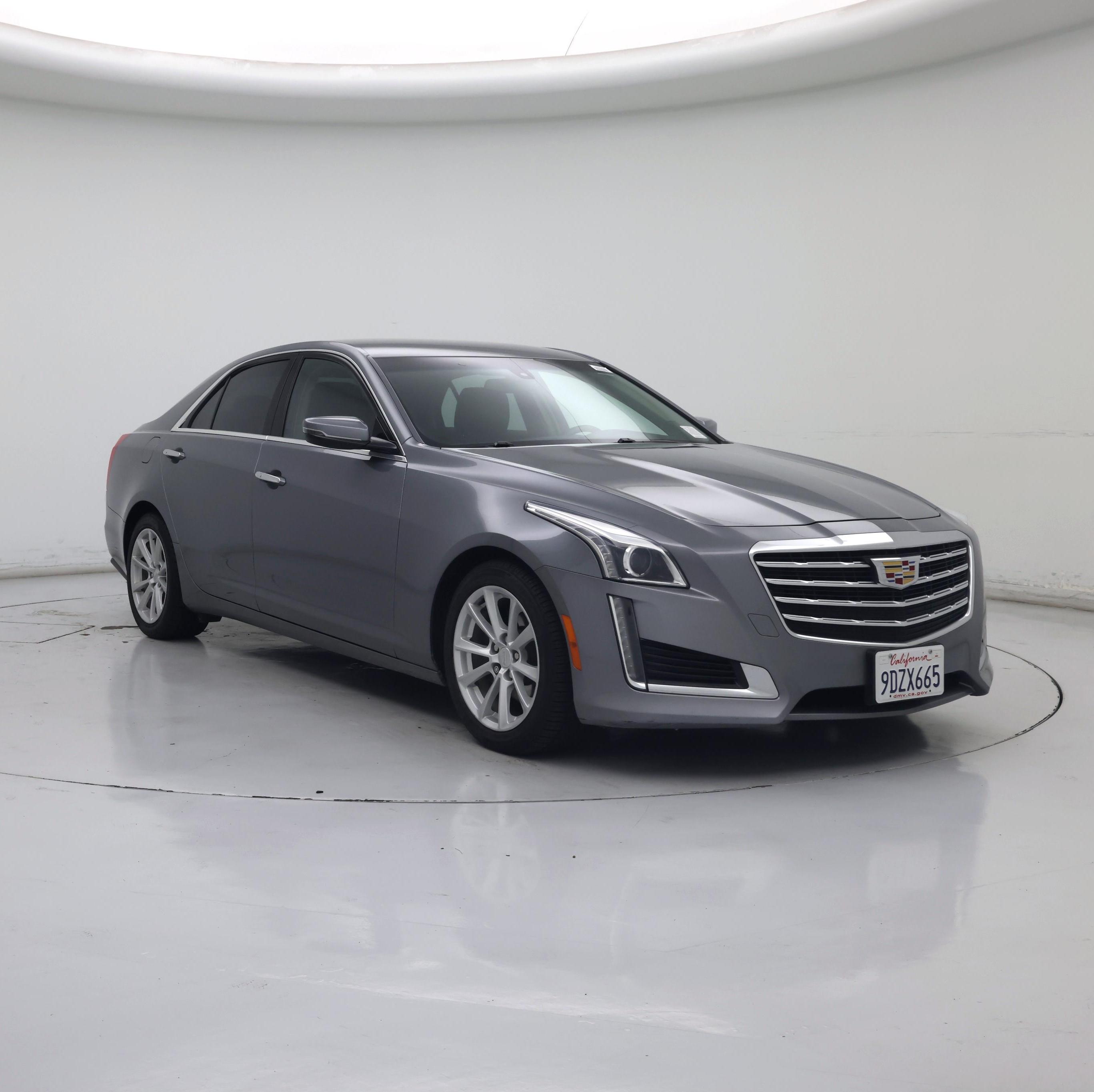 Silver 2019 Cadillac CTS Sedan Rear-Wheel Drive Automatic