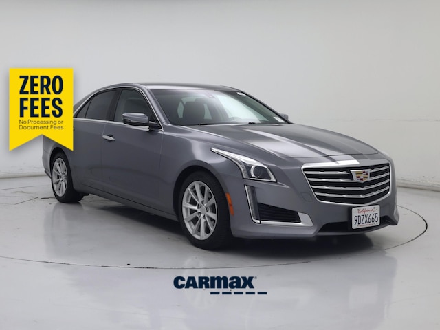 Silver 2019 Cadillac CTS Sedan Rear-Wheel Drive Automatic
