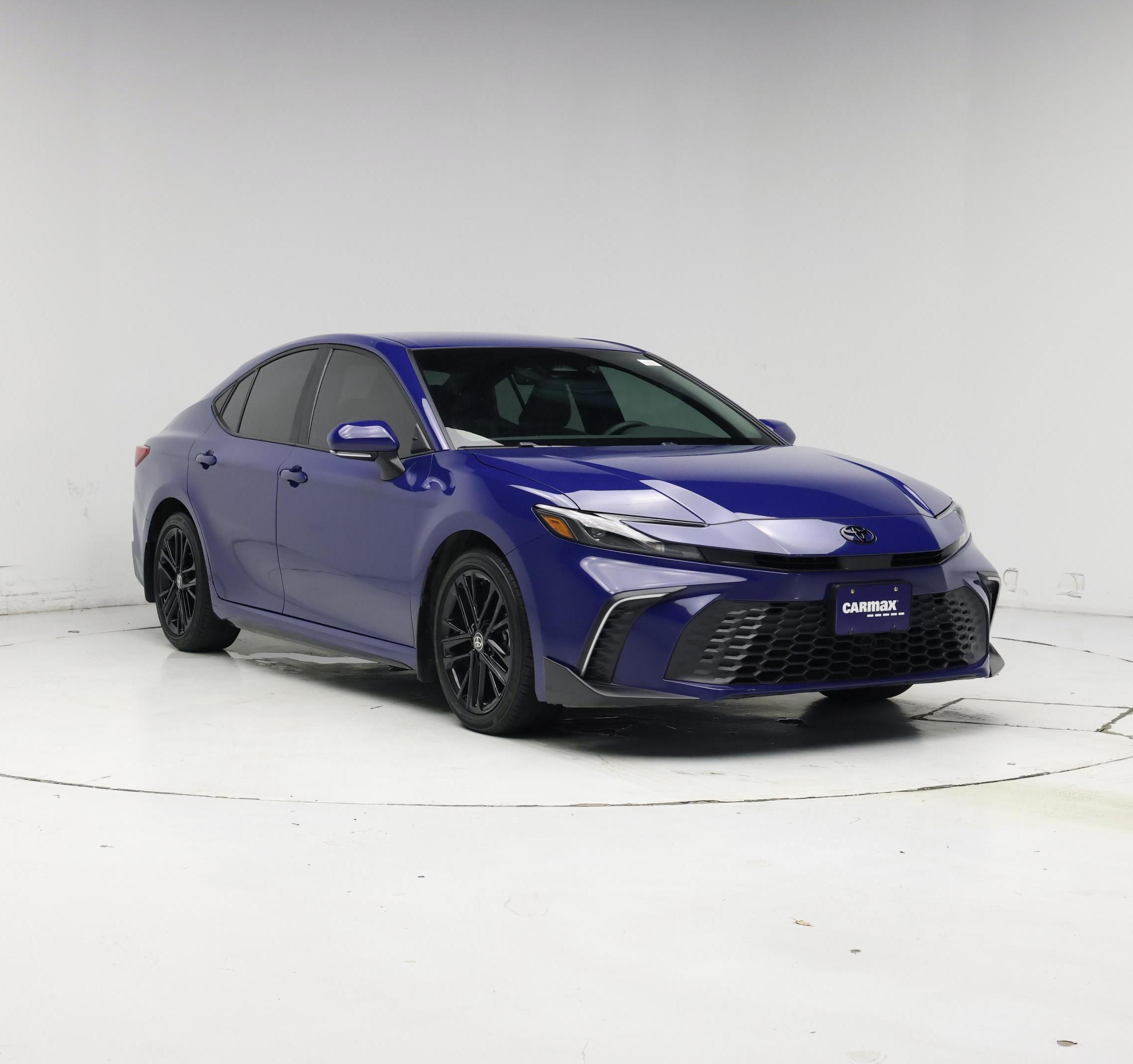 Blue 2025 Toyota Camry SE FWD Sedan Front-Wheel Drive Automatic