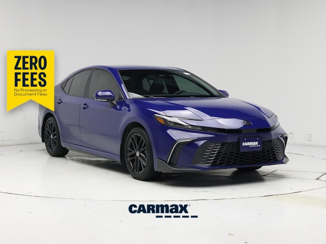 Blue 2025 Toyota Camry SE FWD Sedan Front-Wheel Drive Automatic