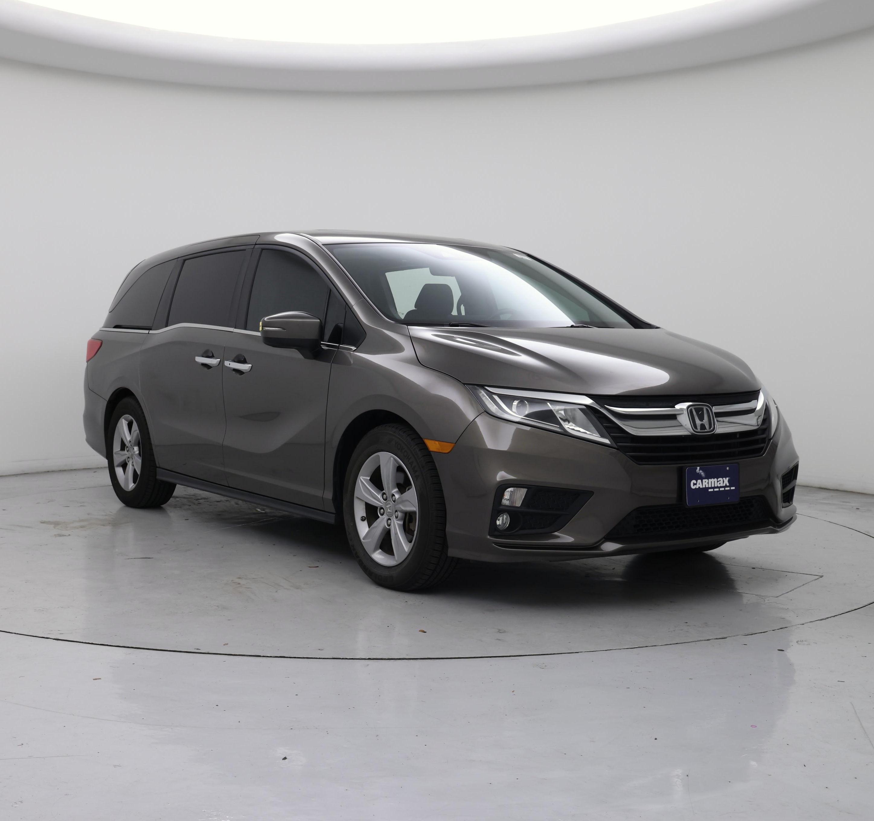 Silver 2019 Honda Odyssey EX-L FWD Minivan Front-Wheel Drive Automatic
