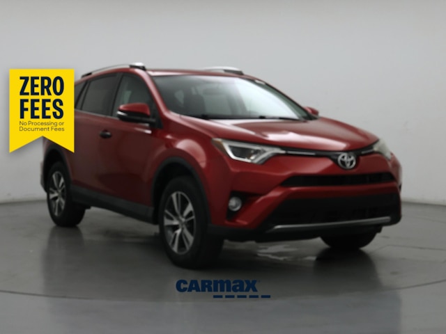 Red 2016 Toyota RAV4 SUV / Crossover Front-Wheel Drive Automatic