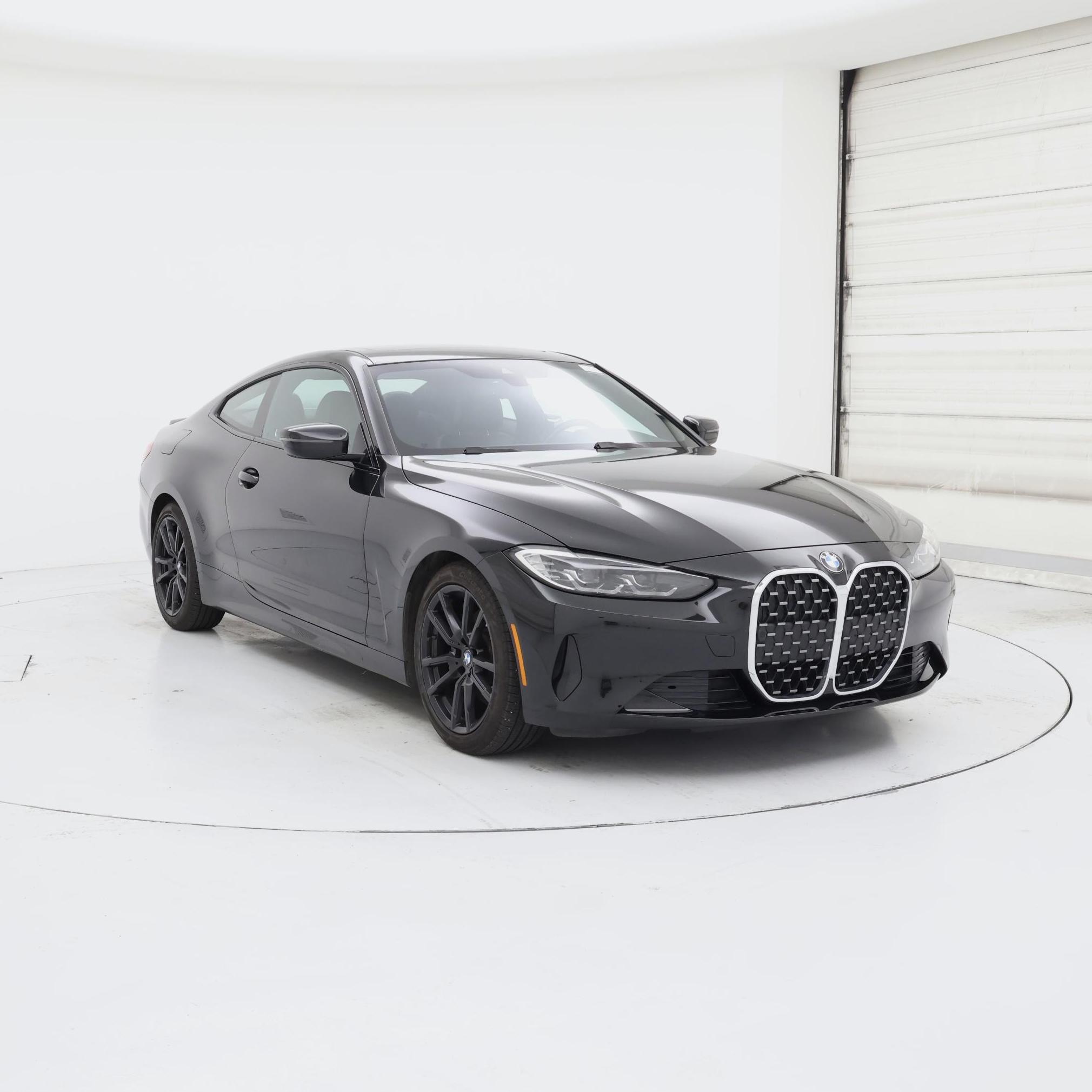 Black 2022 BMW 4 Series Coupe Rear-Wheel Drive Automatic