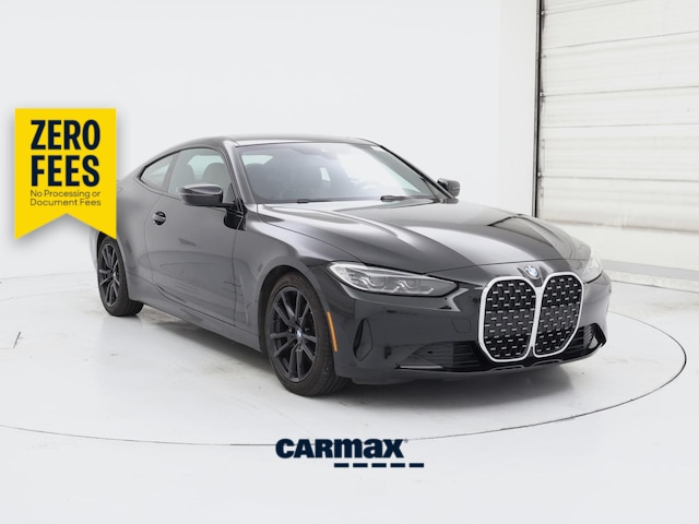 Black 2022 BMW 4 Series Coupe Rear-Wheel Drive Automatic