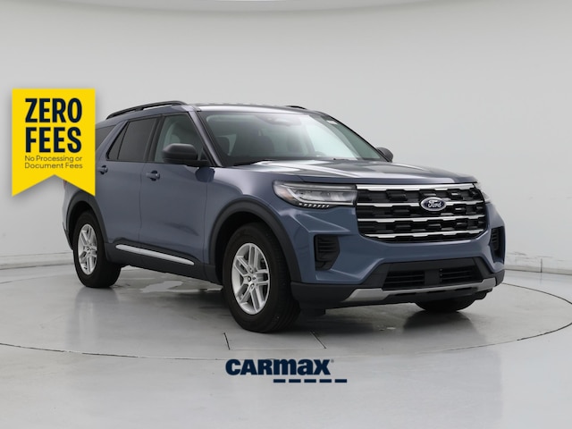 Blue 2025 Ford Explorer Active RWD SUV / Crossover Rear-Wheel Drive Automatic