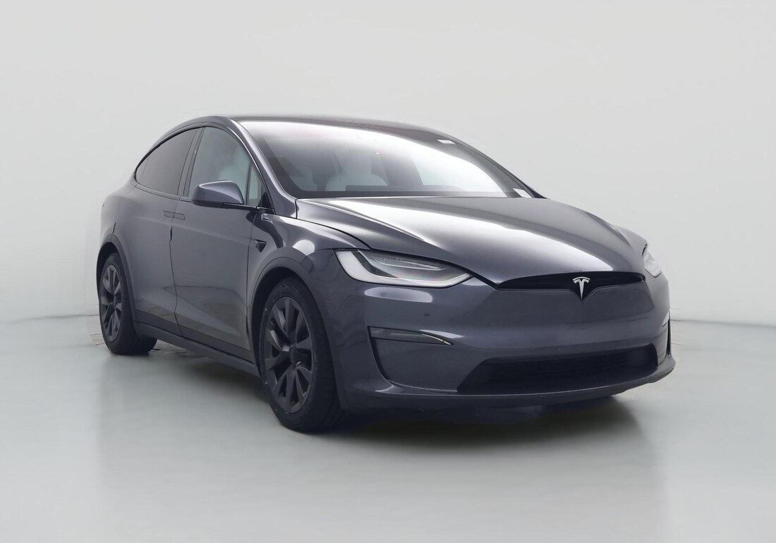 2023 Tesla Model X Long Range in Gray — CarMax photo