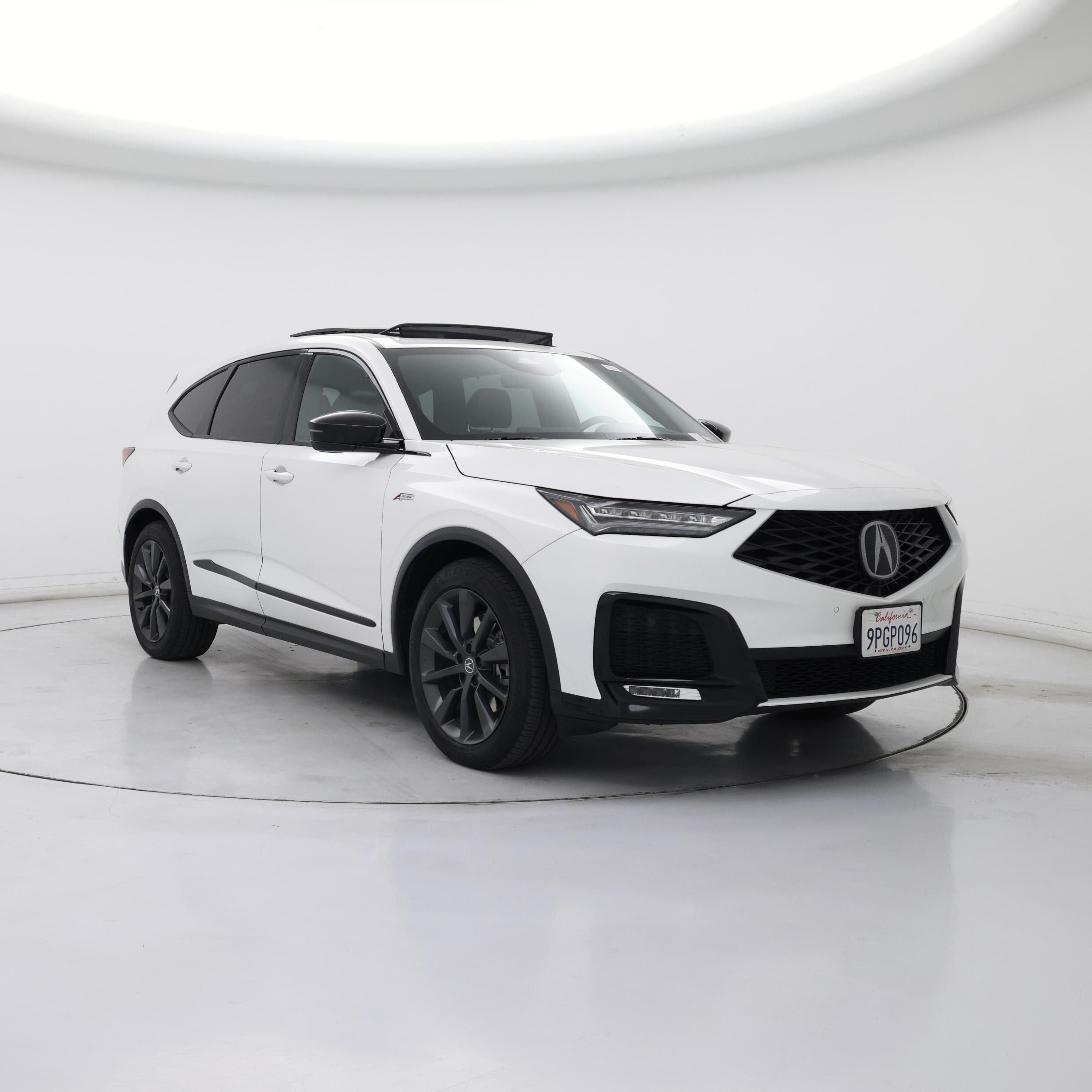 White 2025 Acura MDX SH-AWD with A-SPEC Package SUV / Crossover All-Wheel Drive Automatic