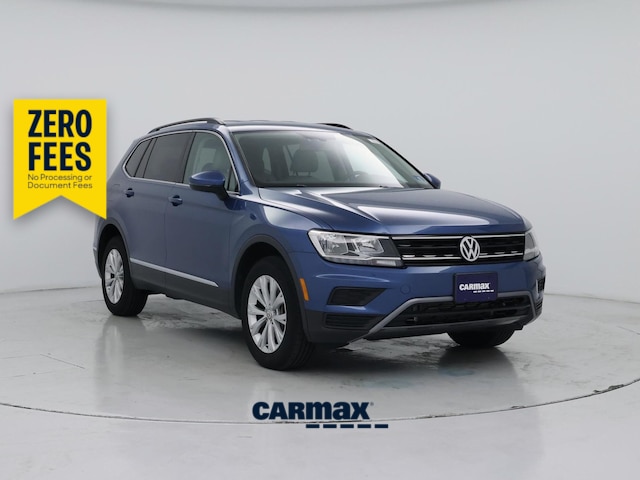 Blue 2018 Volkswagen Tiguan SE 4Motion SUV / Crossover All-Wheel Drive Automatic