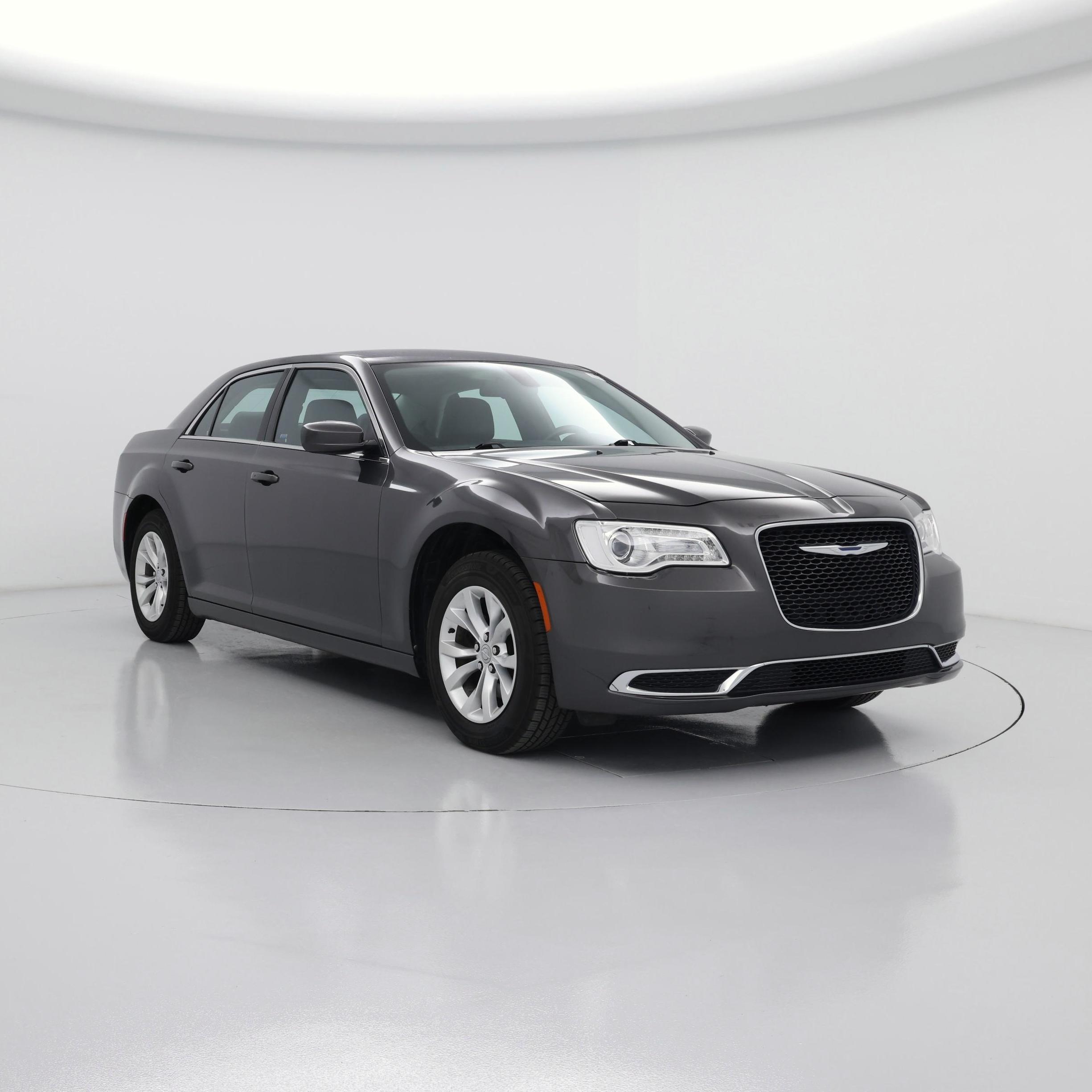 Gray 2015 Chrysler 300 Sedan Rear-Wheel Drive Automatic