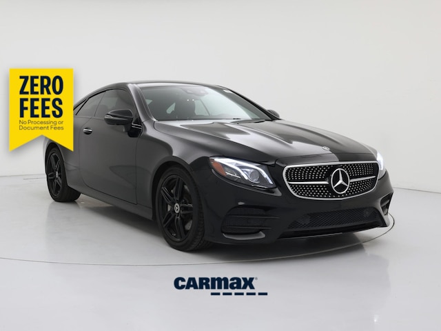 Black 2020 Mercedes-Benz E-Class E 450 4MATIC Coupe AWD Coupe All-Wheel Drive Automatic