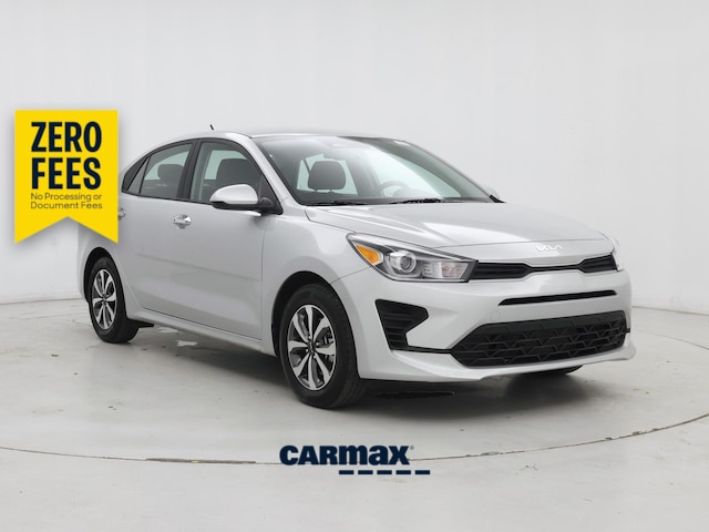 Silver 2023 Kia Rio S FWD Sedan Front-Wheel Drive Automatic