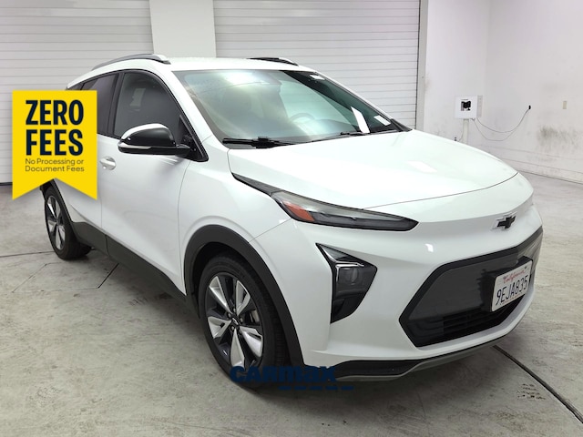 White 2023 Chevrolet Bolt EUV Hatchback Front-Wheel Drive Automatic