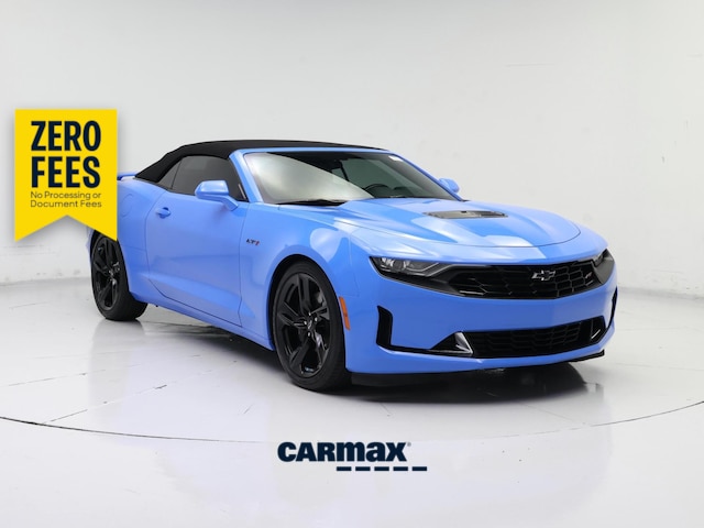 Blue 2023 Chevrolet Camaro LT1 Convertible RWD Convertible Rear-Wheel Drive Automatic