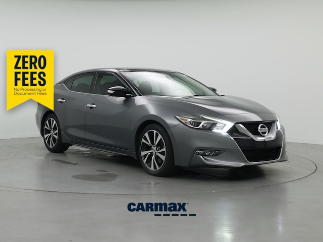 Gray 2017 Nissan Maxima Sedan Front-Wheel Drive Automatic