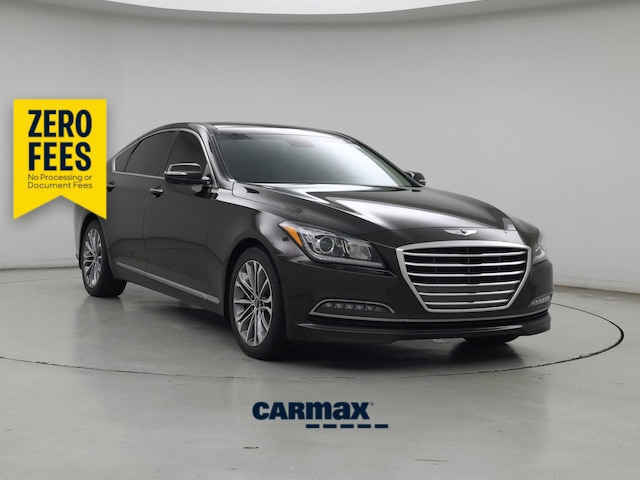 Brown 2016 Hyundai Genesis Sedan Automatic