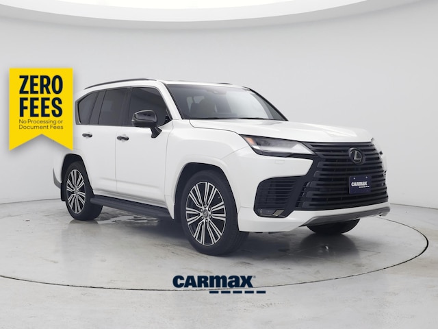 White 2023 Lexus LX 600 Luxury AWD SUV / Crossover All-Wheel Drive Automatic