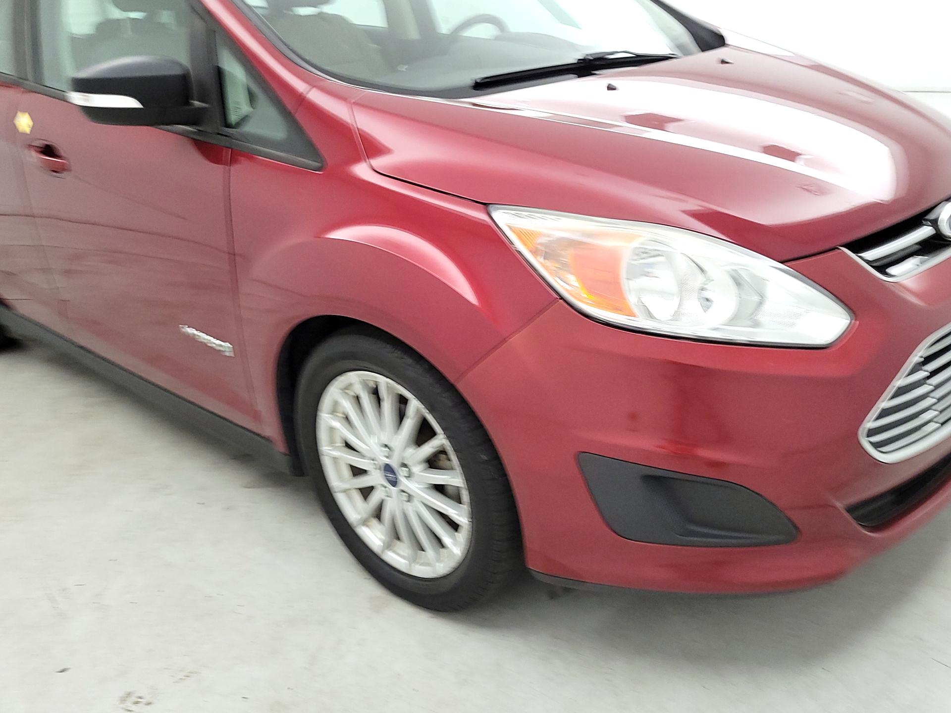 Red 2015 Ford C-Max Hybrid SE FWD Wagon Front-Wheel Drive Automatic