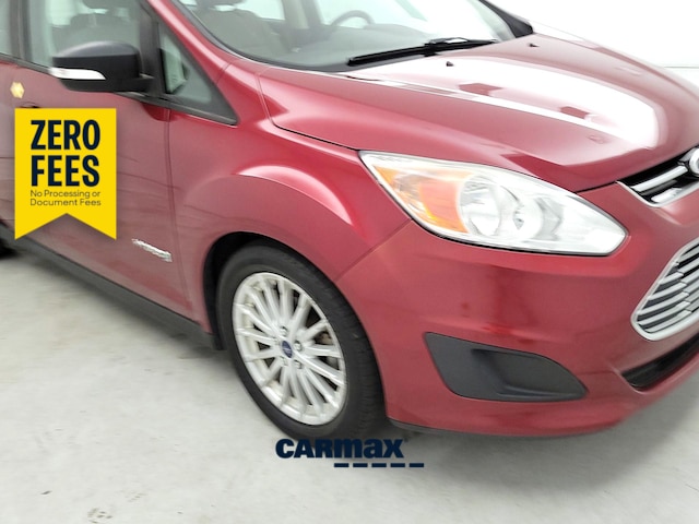 Red 2015 Ford C-Max Hybrid SE FWD Wagon Front-Wheel Drive Automatic