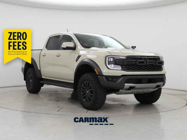Brown (Tan) 2025 Ford Ranger Raptor SuperCrew 4WD Pickup Truck Four-Wheel Drive Automatic