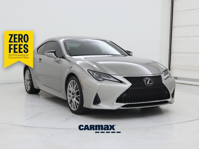 Silver 2020 Lexus RC 350 RWD Coupe Rear-Wheel Drive Automatic
