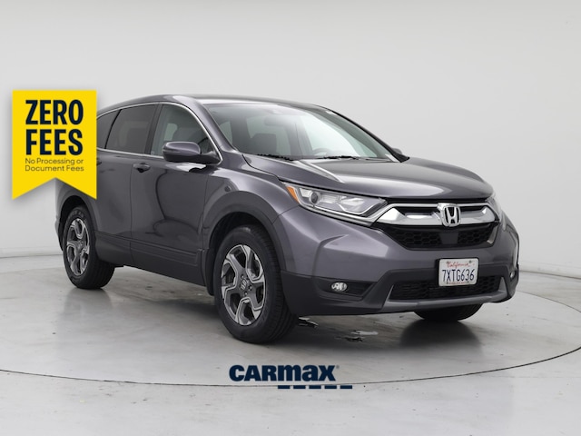 Gray 2017 Honda CR-V EX-L AWD SUV / Crossover All-Wheel Drive Automatic