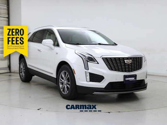 White 2021 Cadillac XT5 SUV / Crossover Four-Wheel Drive Automatic