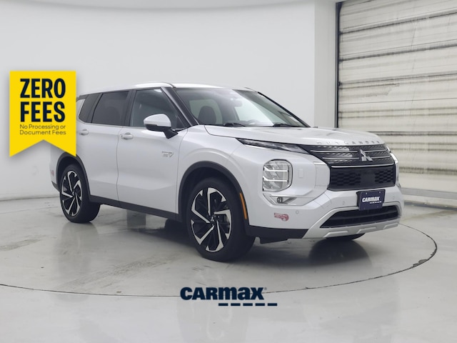 White 2024 Mitsubishi Outlander Hybrid Plug-in SE S-AWC SUV / Crossover All-Wheel Drive Automatic
