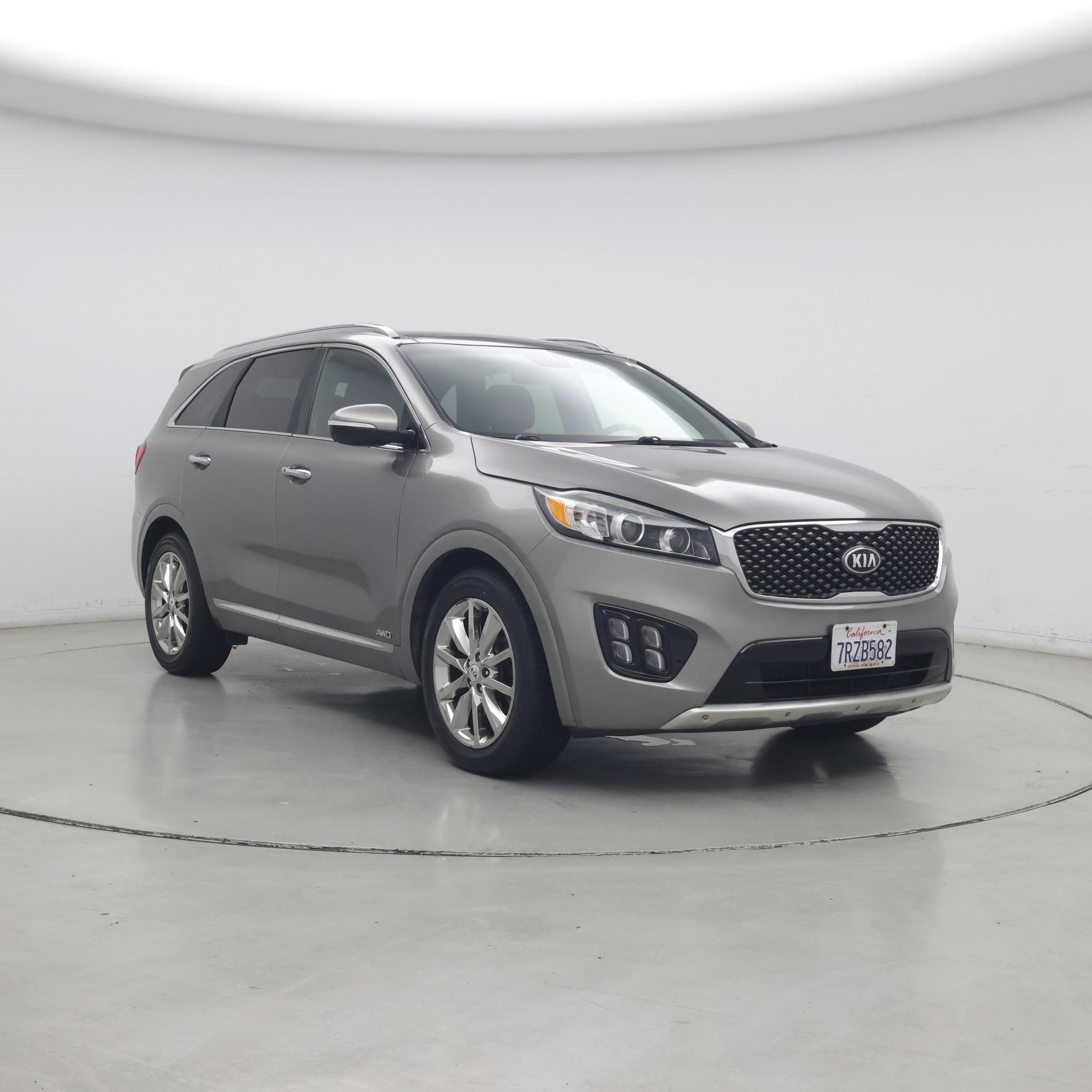 Silver 2016 Kia Sorento SUV / Crossover All-Wheel Drive Automatic