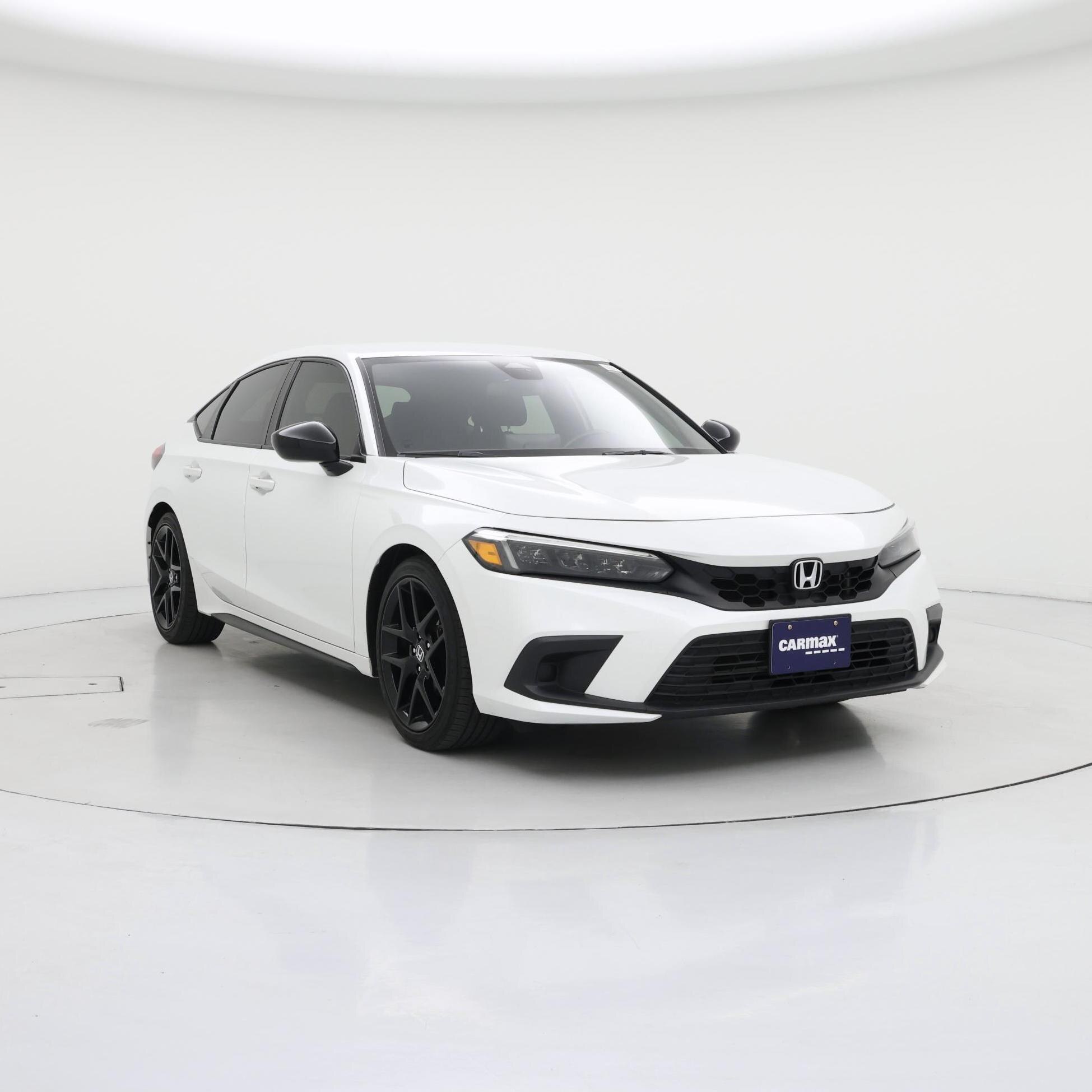White 2022 Honda Civic Hatchback Hatchback Front-Wheel Drive Automatic