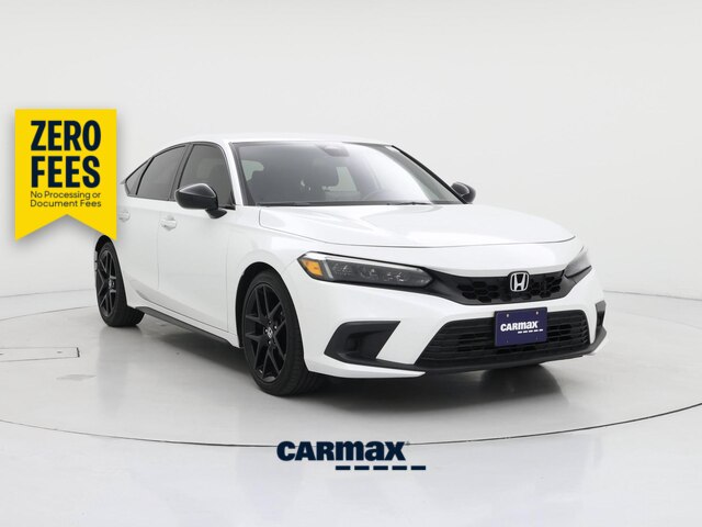 White 2022 Honda Civic Hatchback Hatchback Front-Wheel Drive Automatic