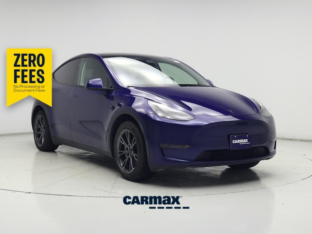 Blue 2024 Tesla Model Y SUV / Crossover Rear-Wheel Drive Automatic