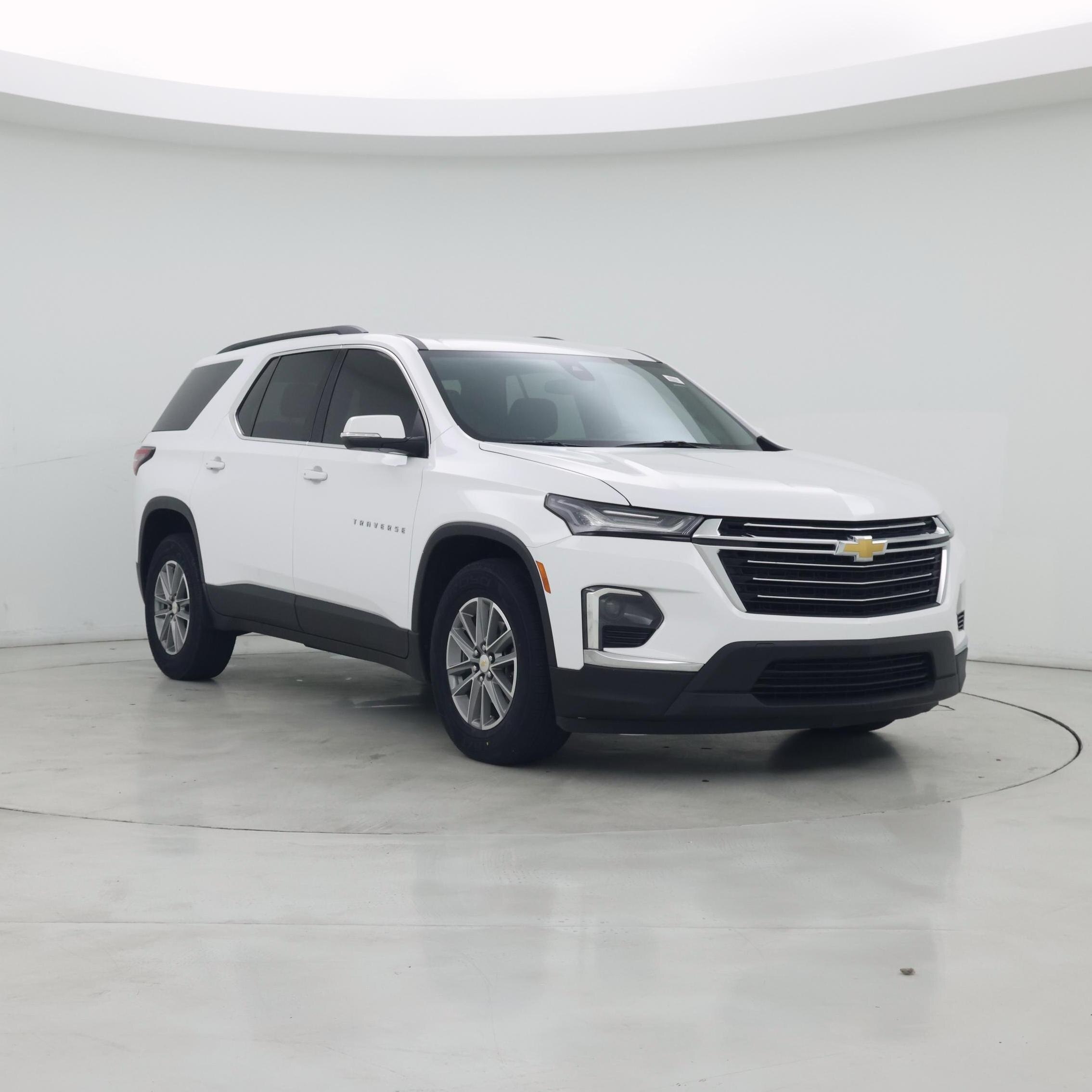 White 2023 Chevrolet Traverse LT Cloth FWD SUV / Crossover Front-Wheel Drive Automatic