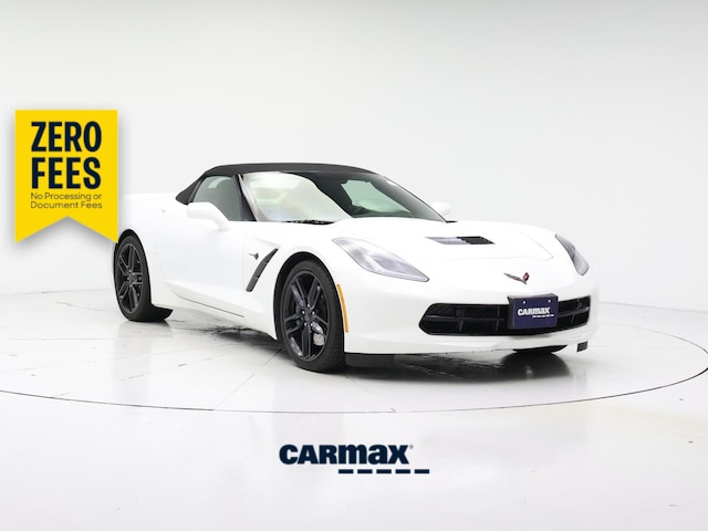White 2016 Chevrolet Corvette Stingray Z51 2LT Convertible RWD Convertible Rear-Wheel Drive Automatic