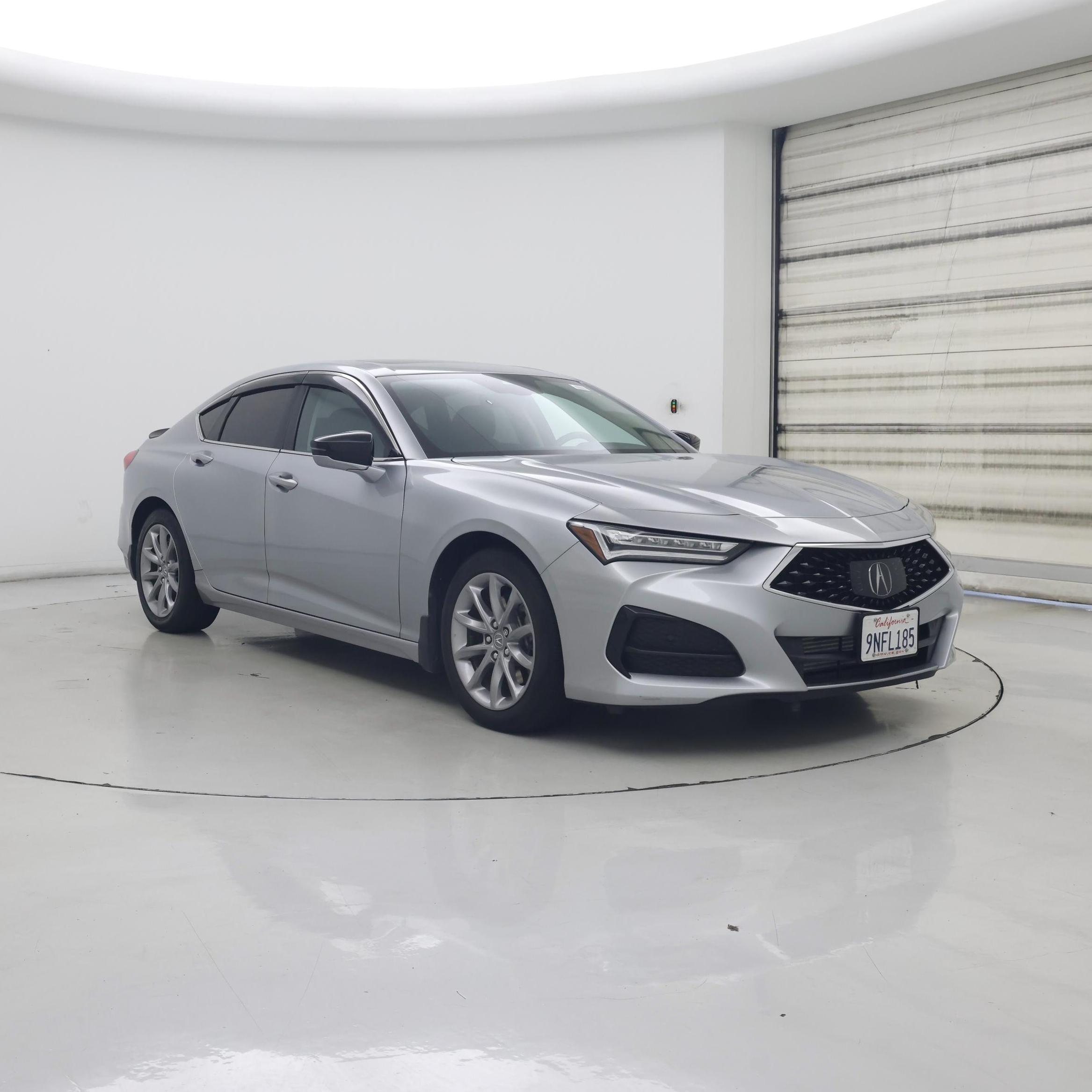 Silver 2023 Acura TLX FWD Sedan Front-Wheel Drive Automatic