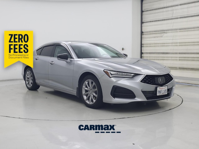 Silver 2023 Acura TLX FWD Sedan Front-Wheel Drive Automatic
