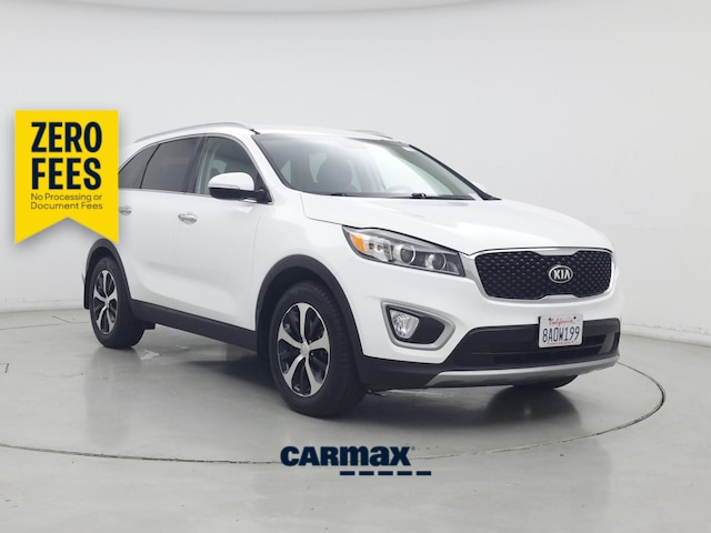 White 2018 Kia Sorento EX V6 FWD SUV / Crossover Front-Wheel Drive Automatic