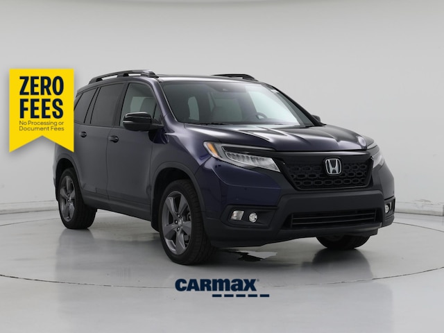 Blue 2021 Honda Passport Touring AWD SUV / Crossover All-Wheel Drive Automatic